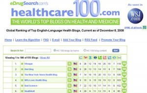 top health blogs 300x190 - Ranking the Top Health Blogs
