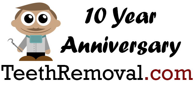 teethremoval dotcom ten year anniversary - Ten Year Anniversary of Teethremoval.com