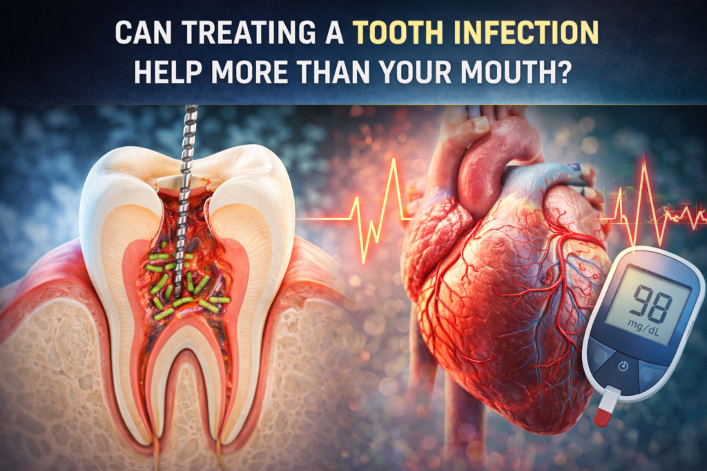 Could Treating a Tooth Infection Help More Than Your Mouth? tooth heart health 1024x683 - Could Treating a Tooth Infection Help More Than Your Mouth?